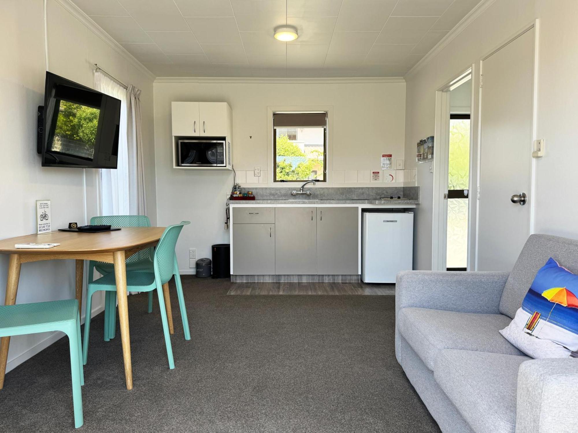 Tahuna Beach Holiday Park Nelson Zimmer foto