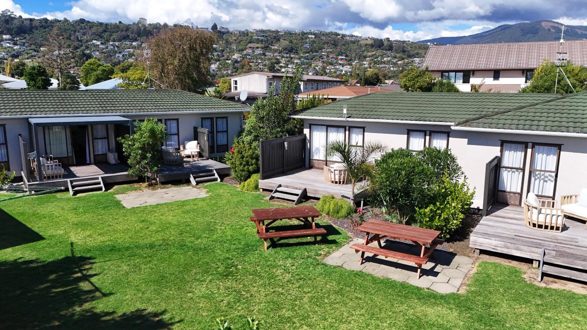 Tahuna Beach Holiday Park Nelson Zimmer foto